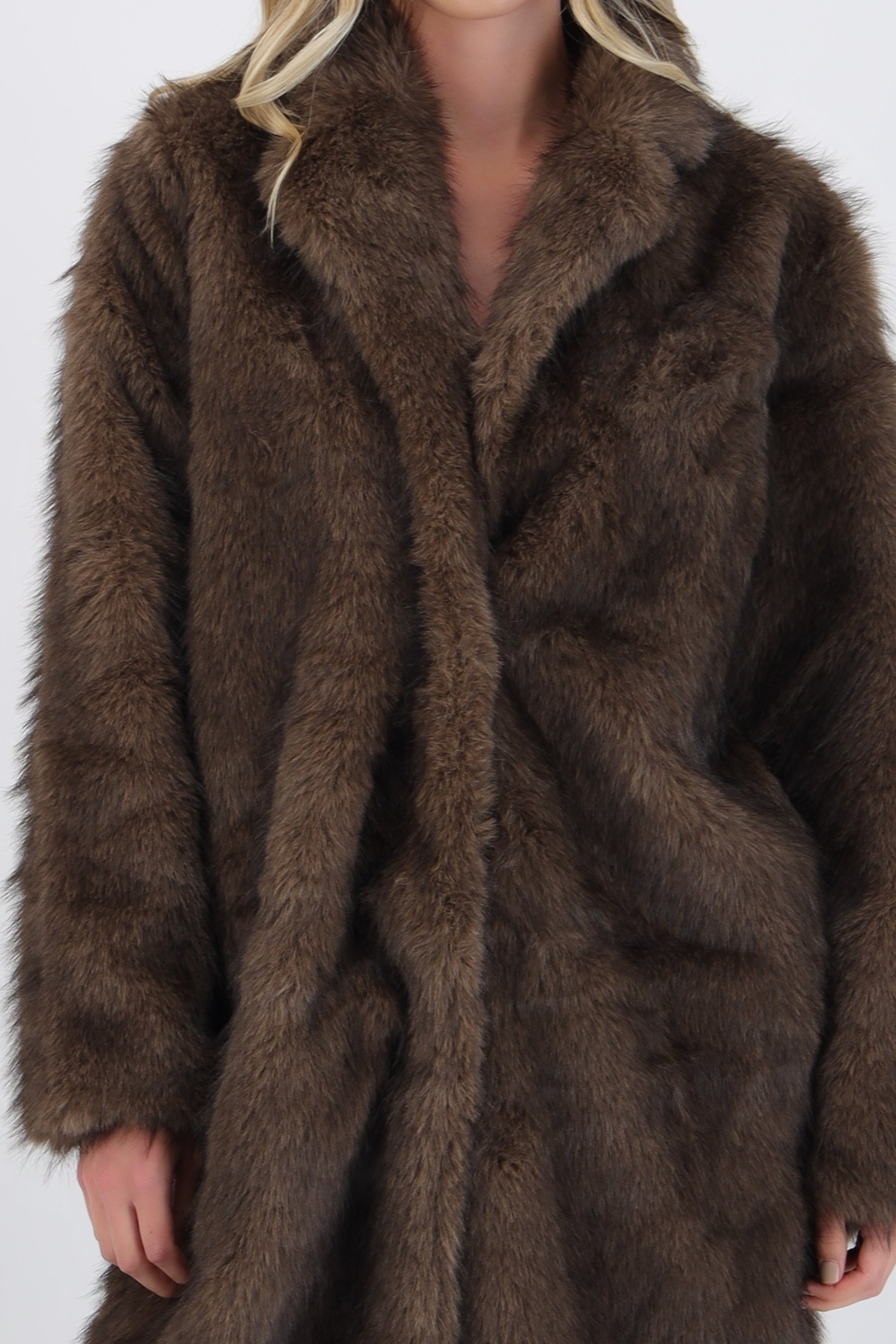 Saco largo peluche
