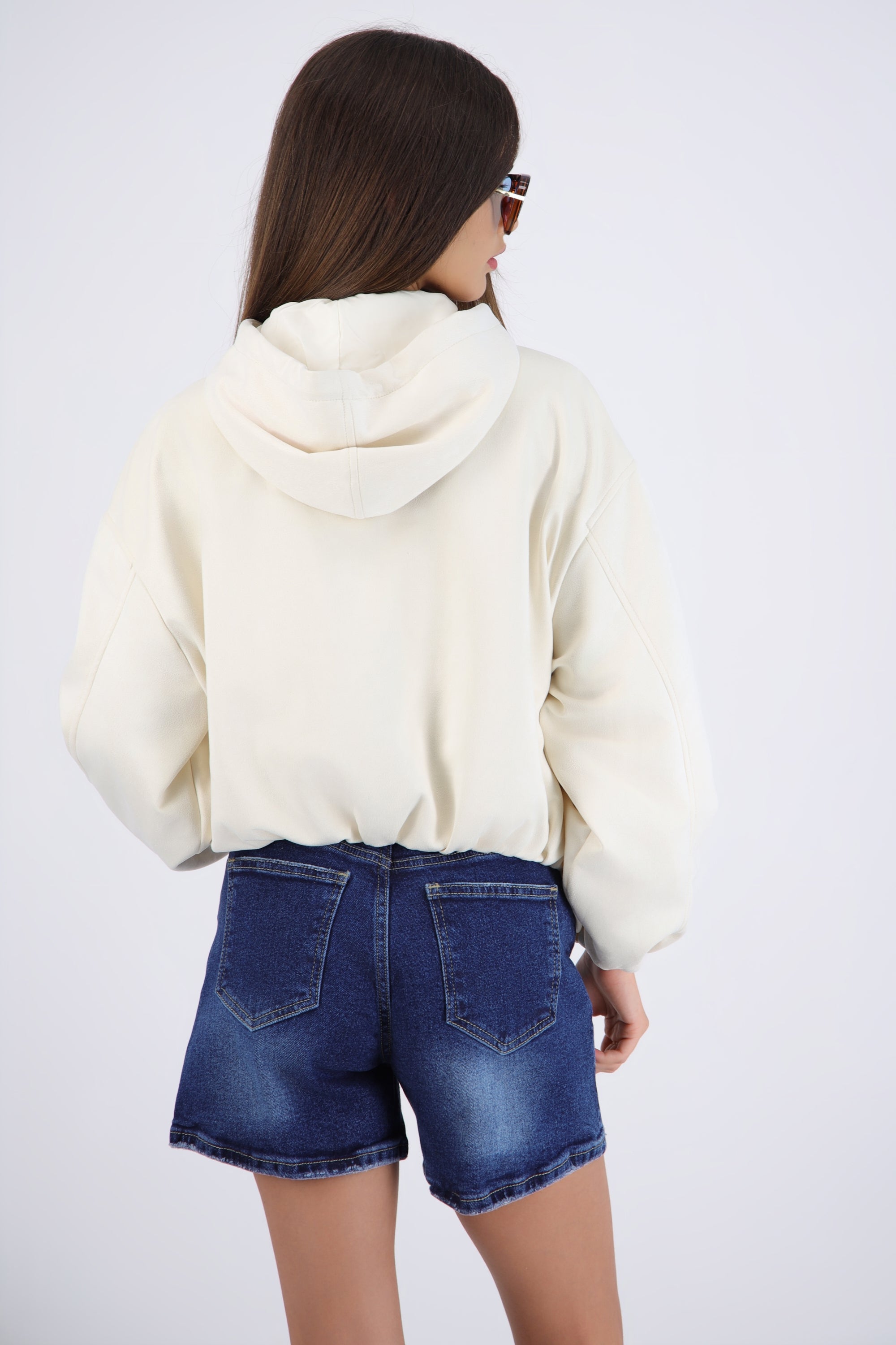 Chamarra bomber suede
