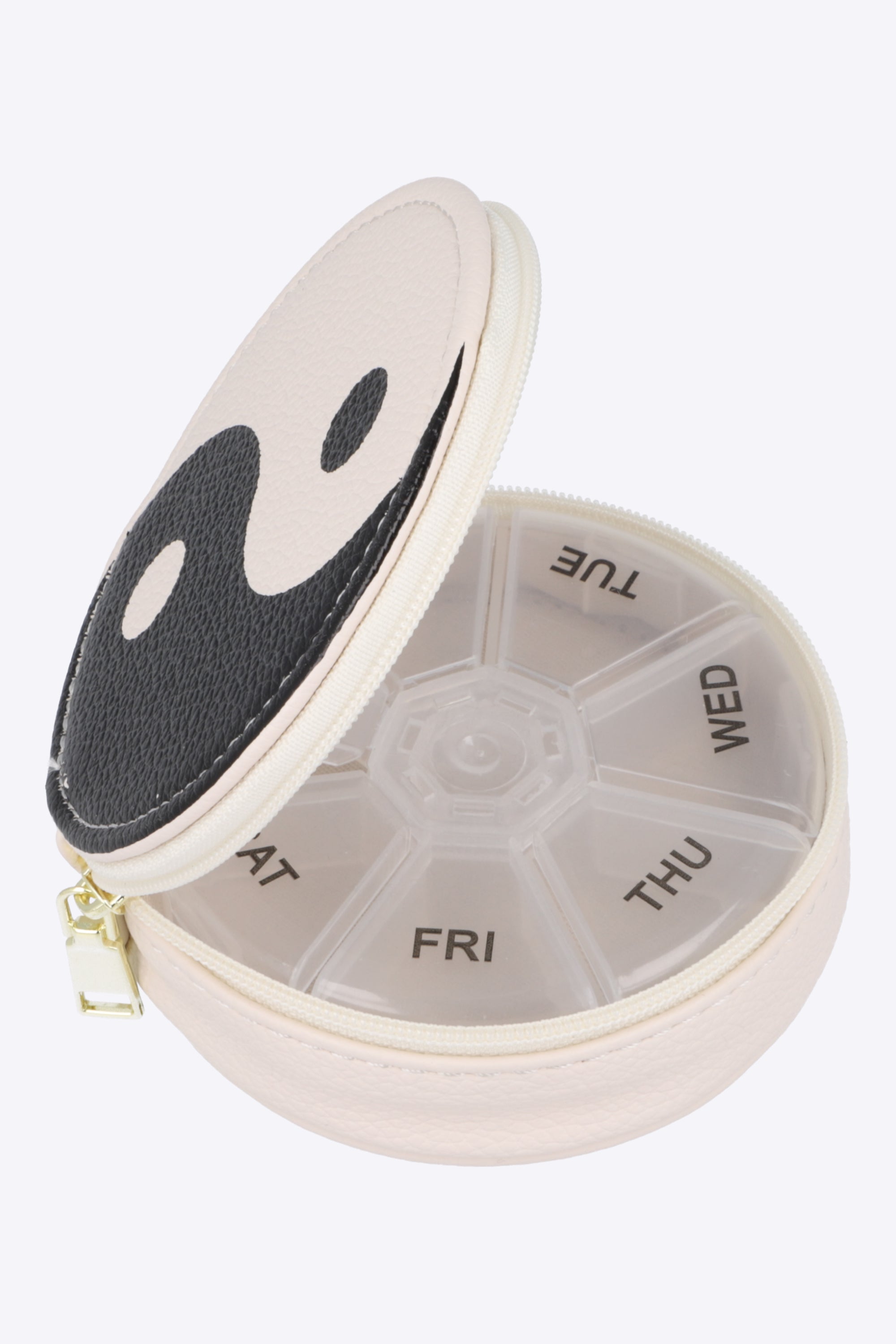 Pastillero funda yin yang