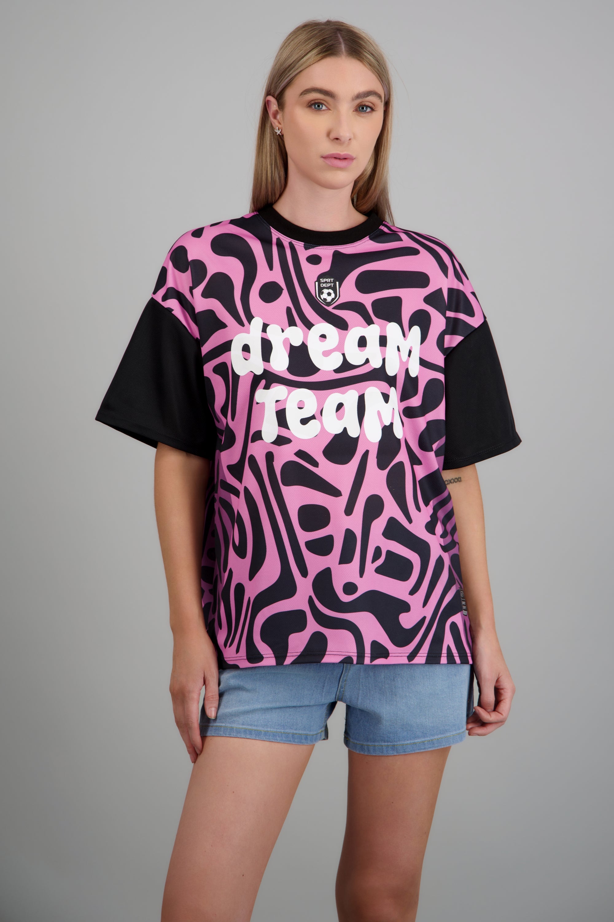 Player deportiva graficos ROSA COMBO