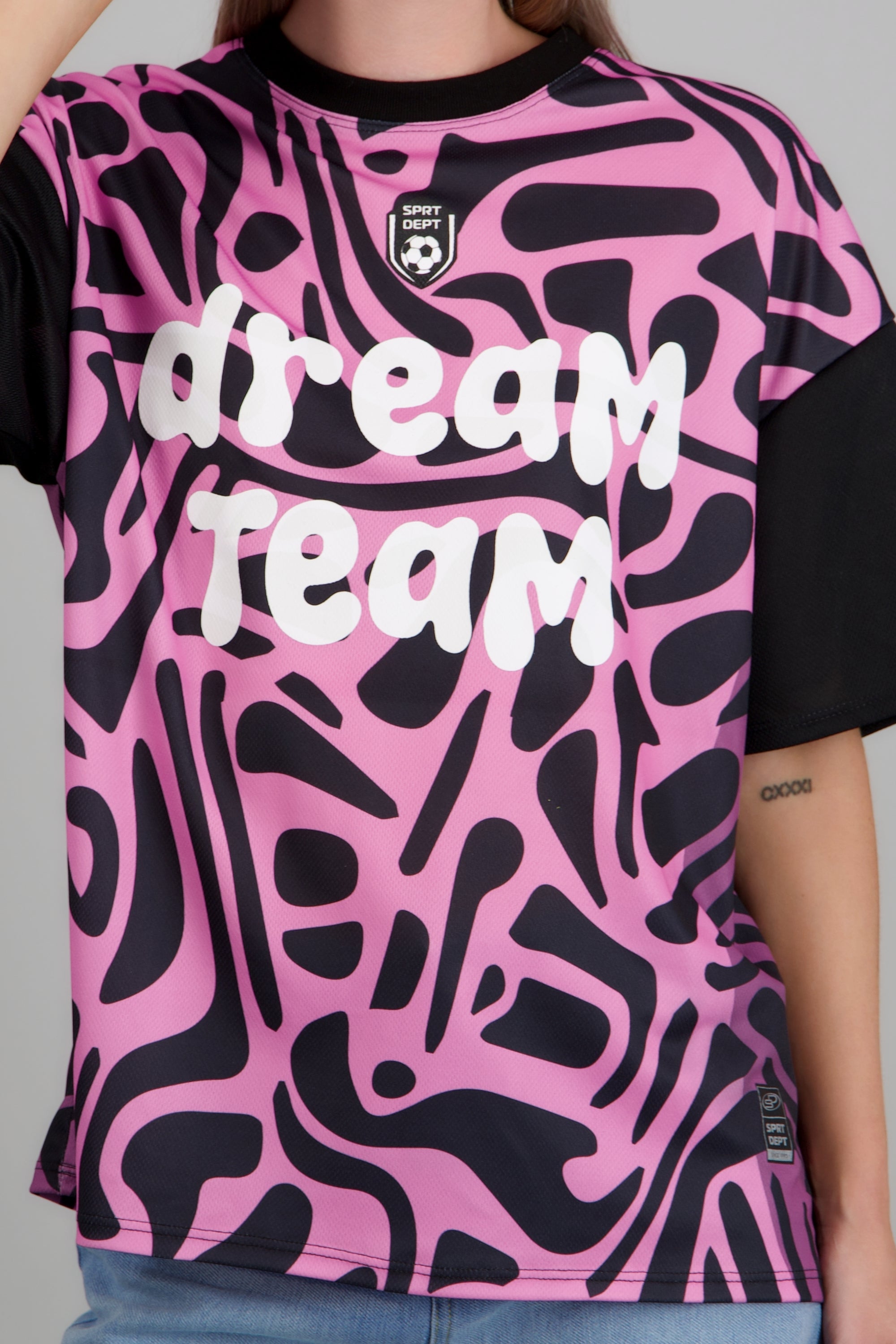 Player deportiva graficos ROSA COMBO