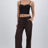 Pantalon ligero detalle brillos