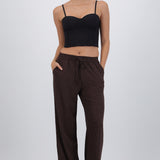 Pantalon ligero detalle brillos