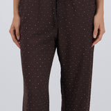 Pantalon ligero detalle brillos