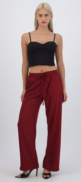 Pantalon ligero detalle brillos