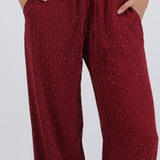 Pantalon ligero detalle brillos