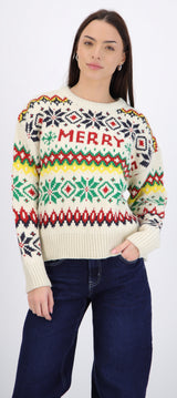 Sueter navidad lurex