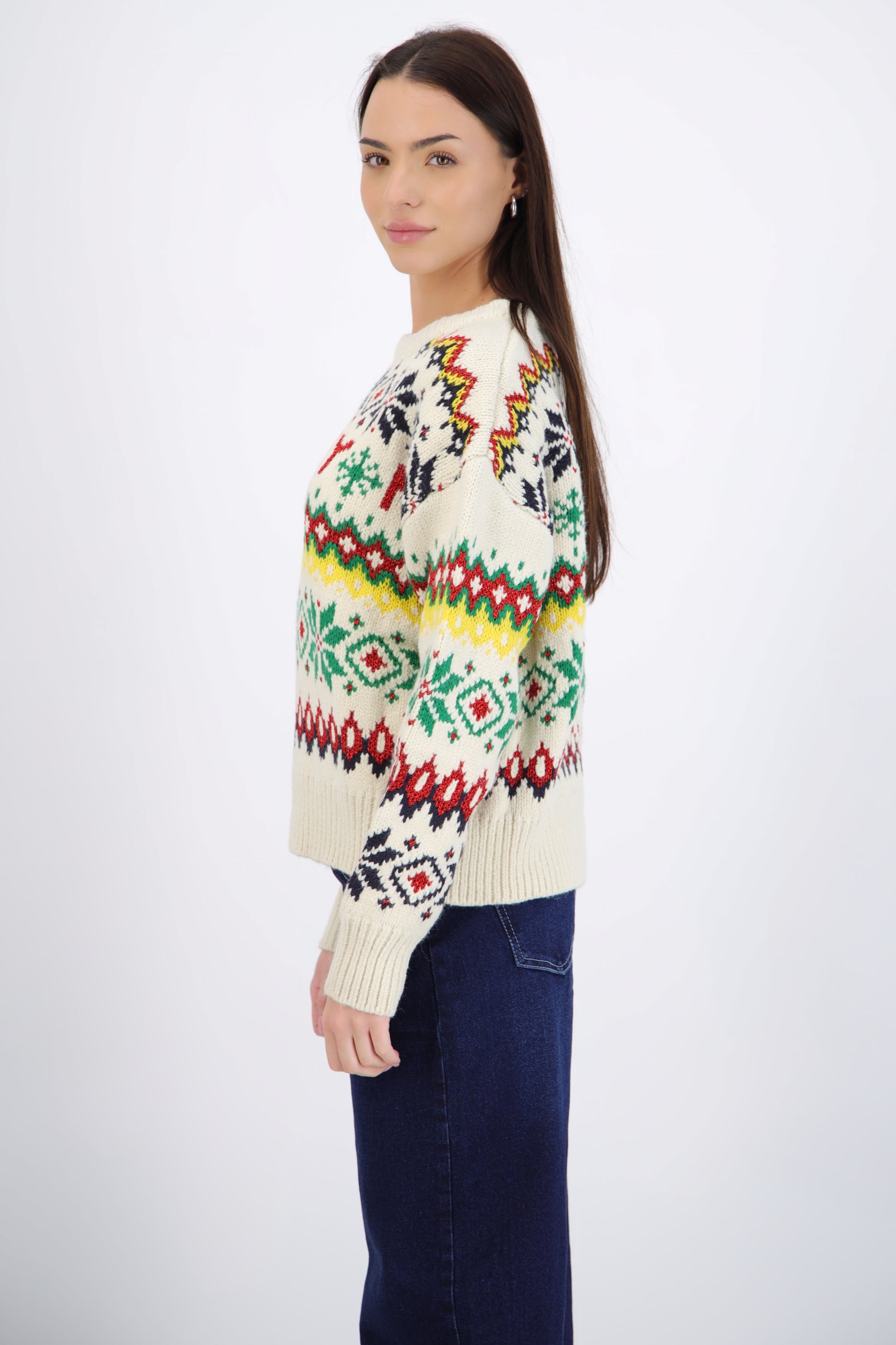 Sueter navidad lurex