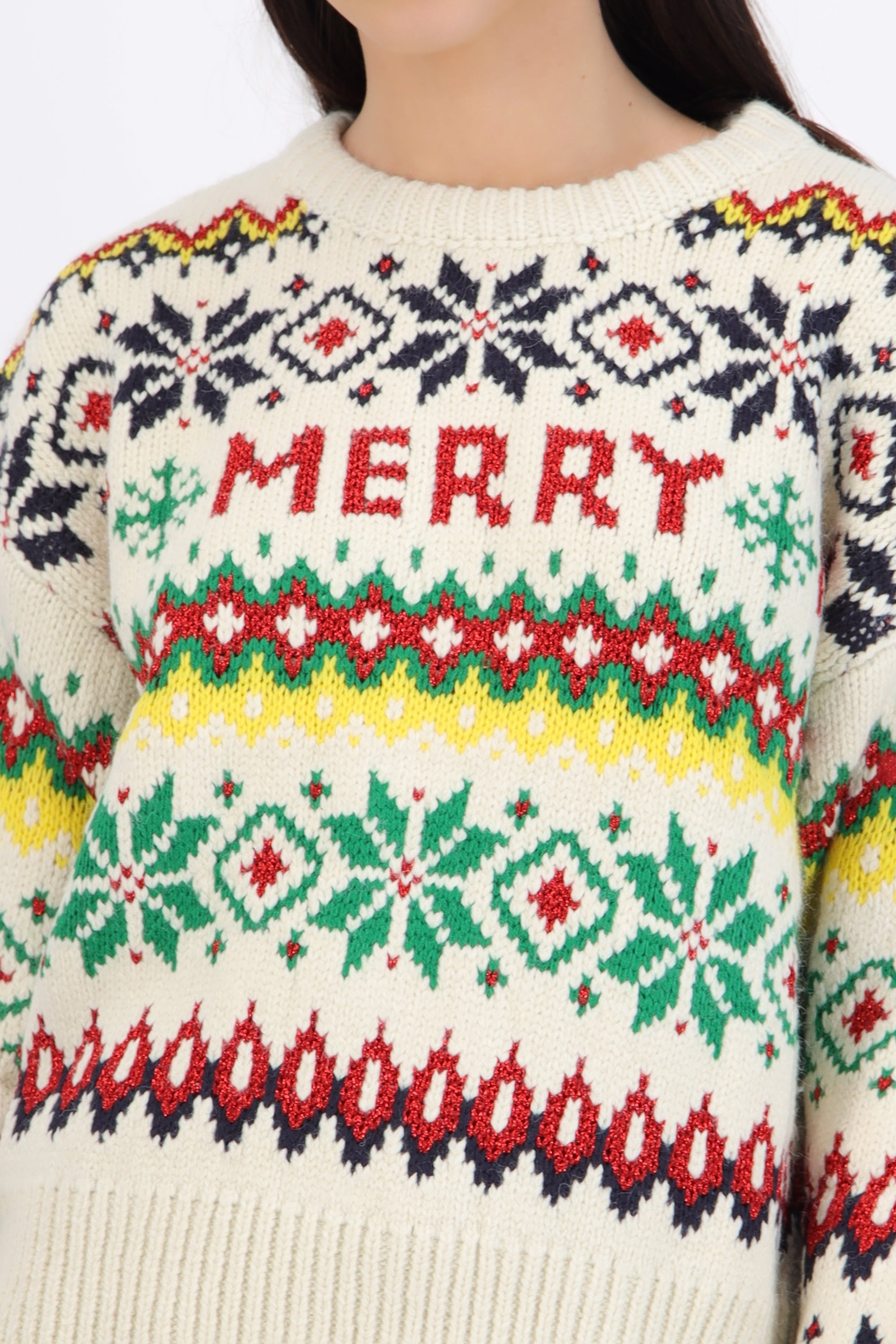 Sueter navidad lurex