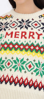Sueter navidad lurex