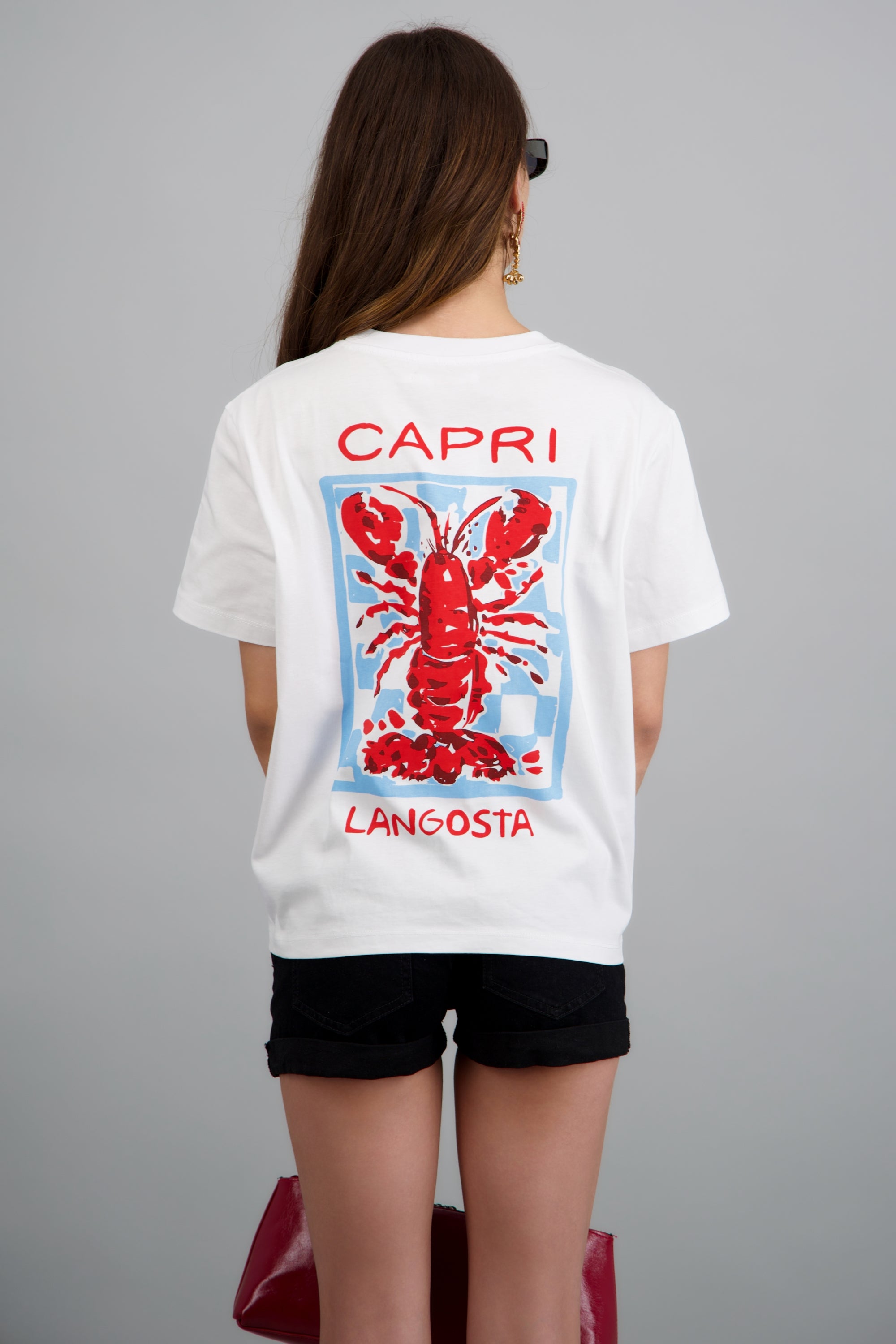 T-shirt langosta BLANCO