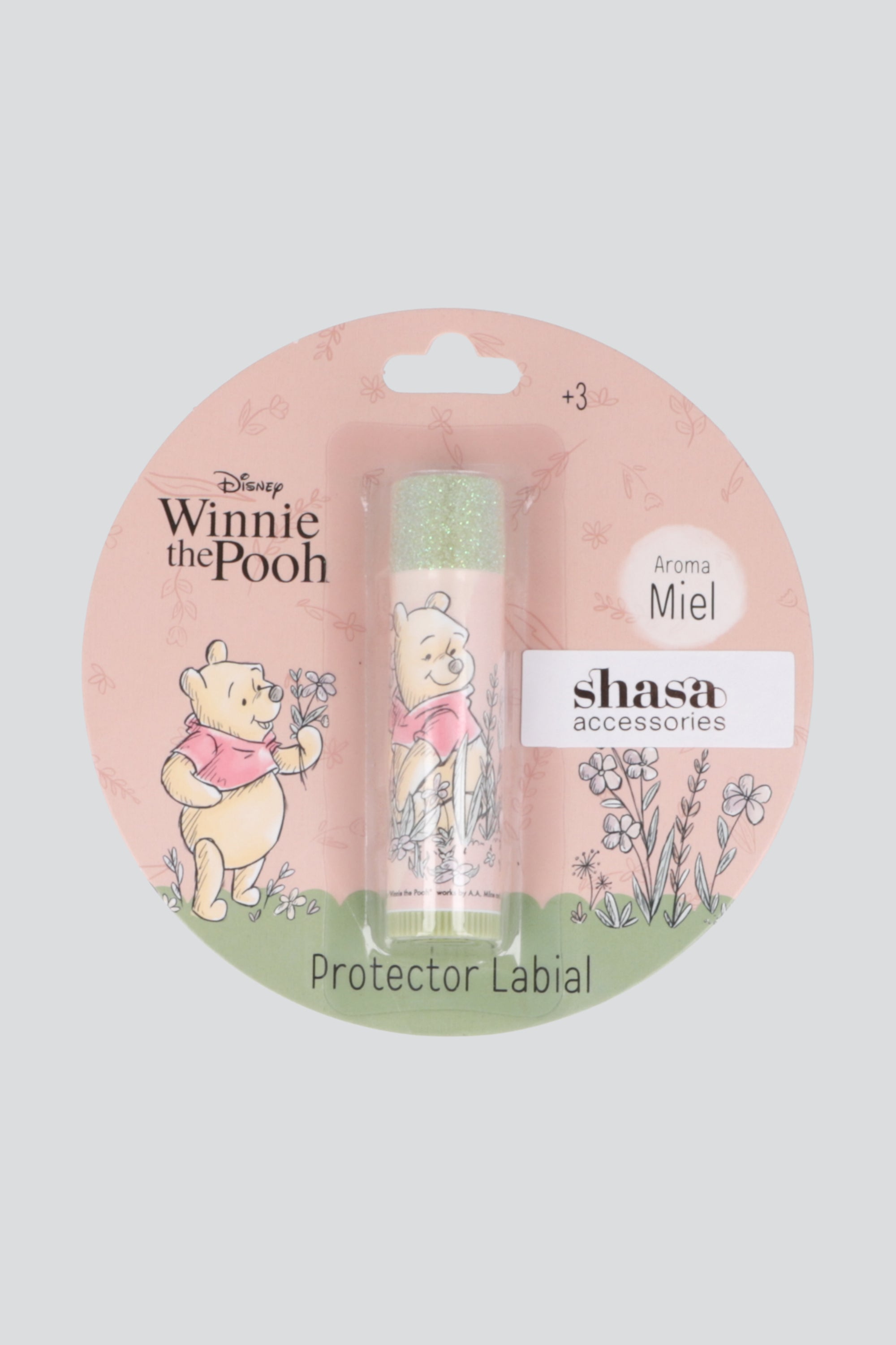 Protector labial winnie pooh CAFE