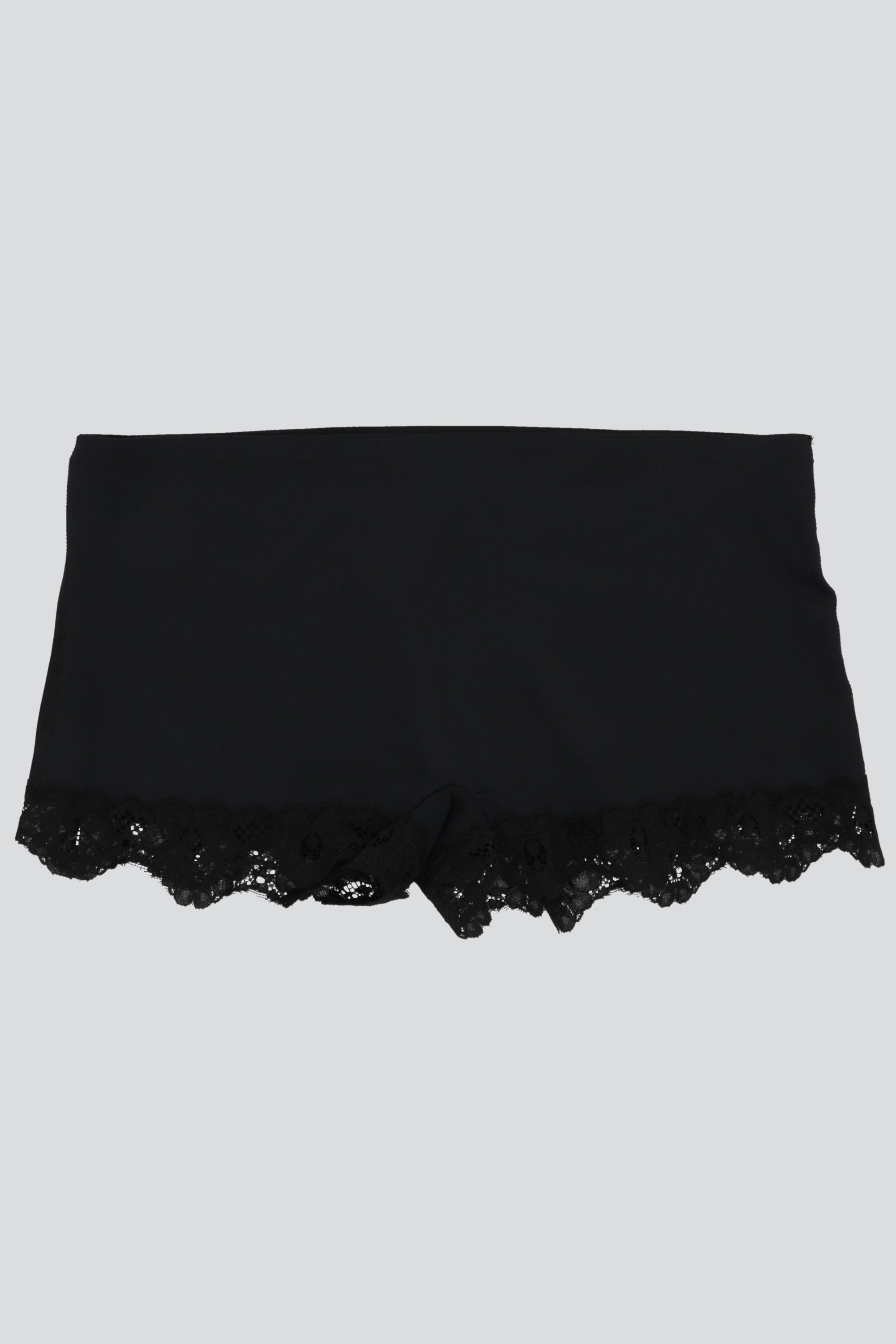 Boxer seamless detalle encaje NEGRO