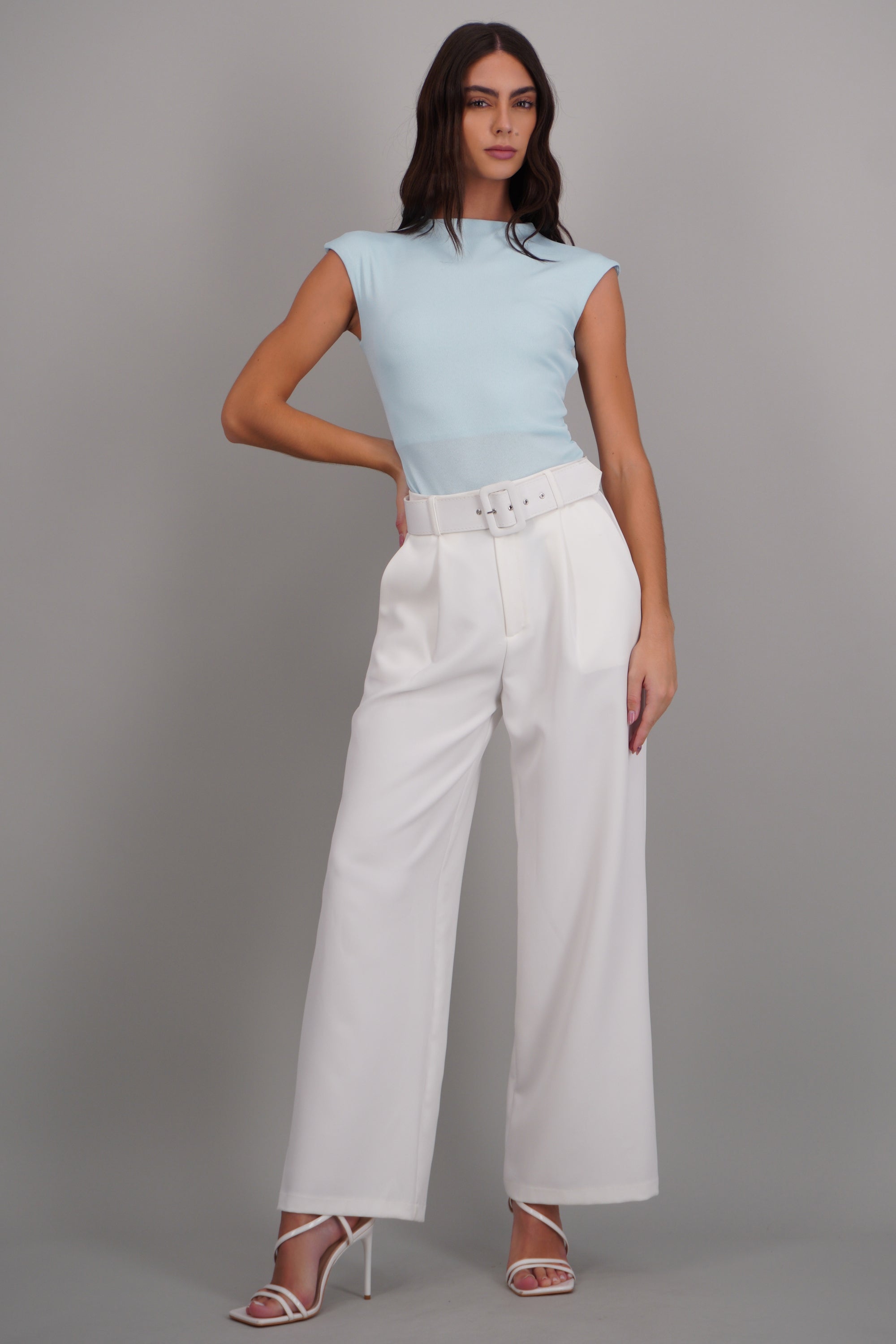Bodysuit rib espalda descubierta MENTA