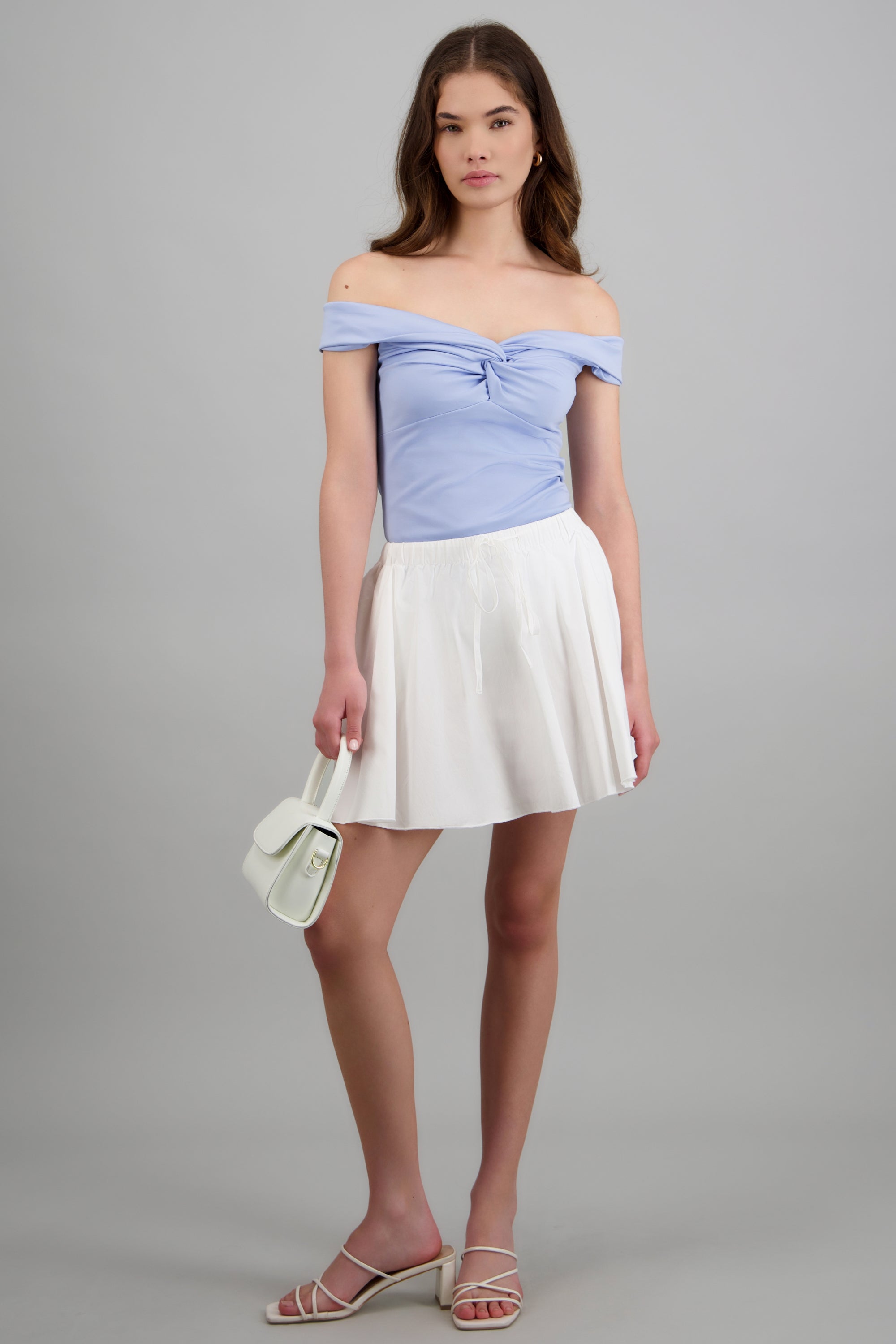 Mini skort ligera BLANCO