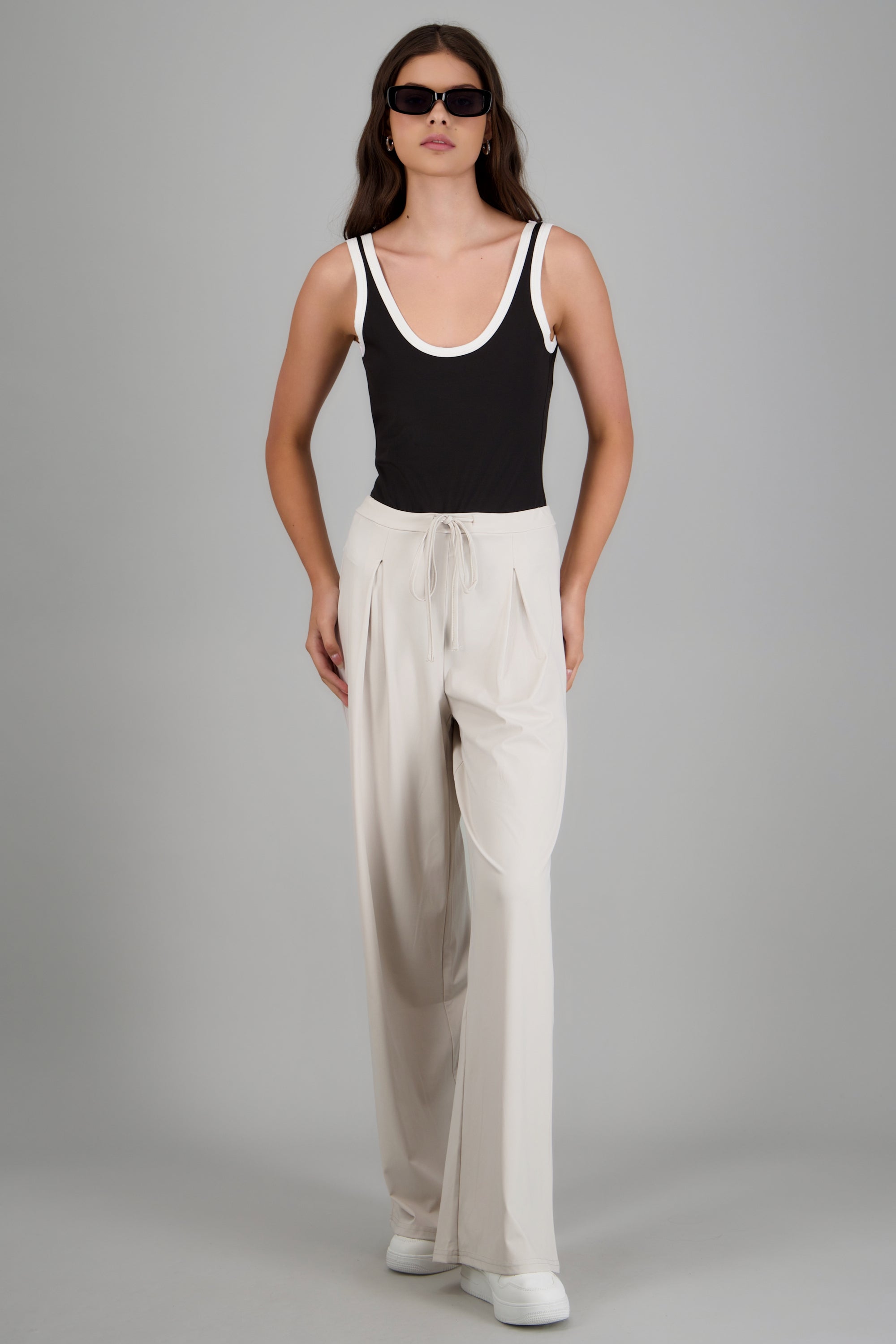 Pantalones deportivos tacto suave GRIS