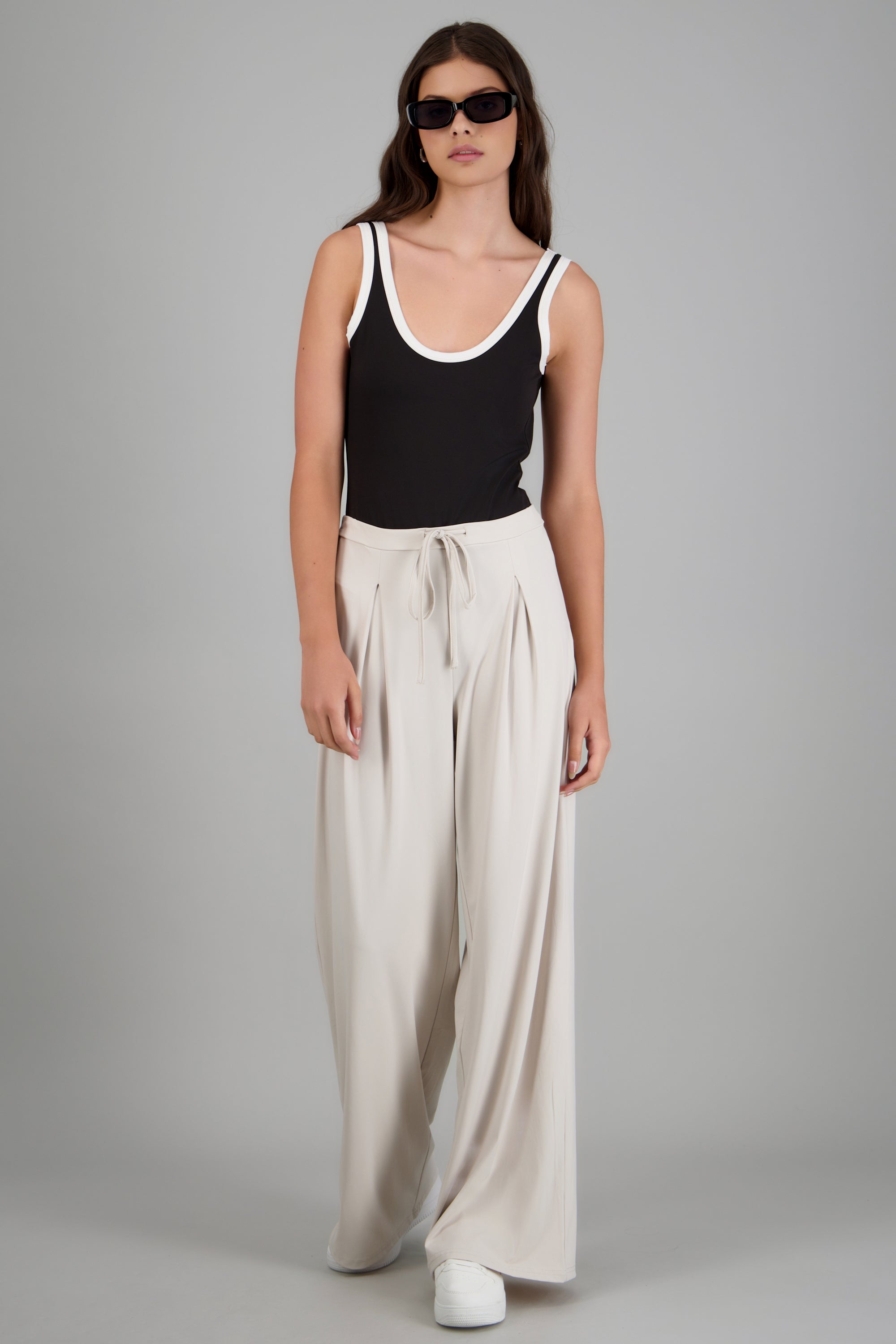 Pantalones deportivos tacto suave GRIS