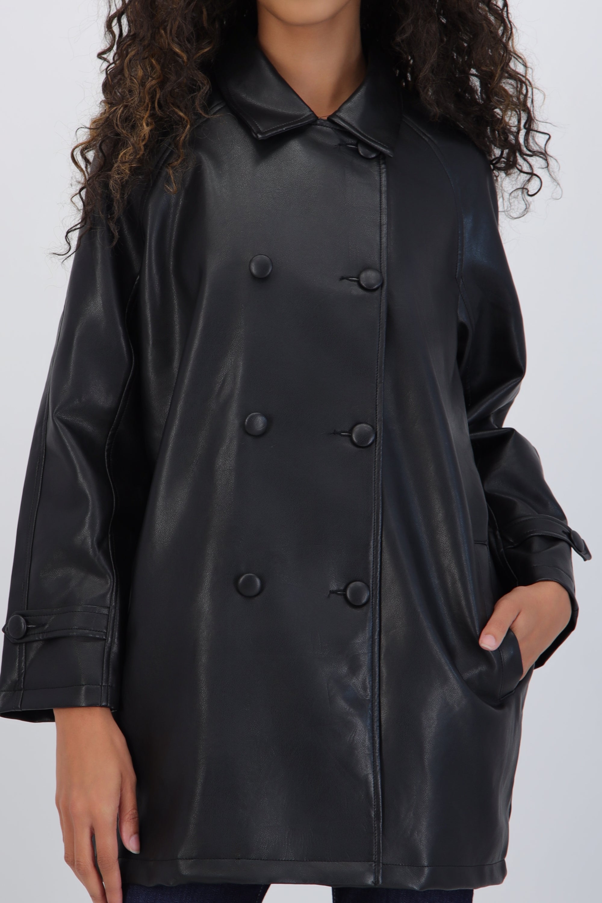 Saco 8 botones PU