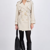 Gabardina 6 botones