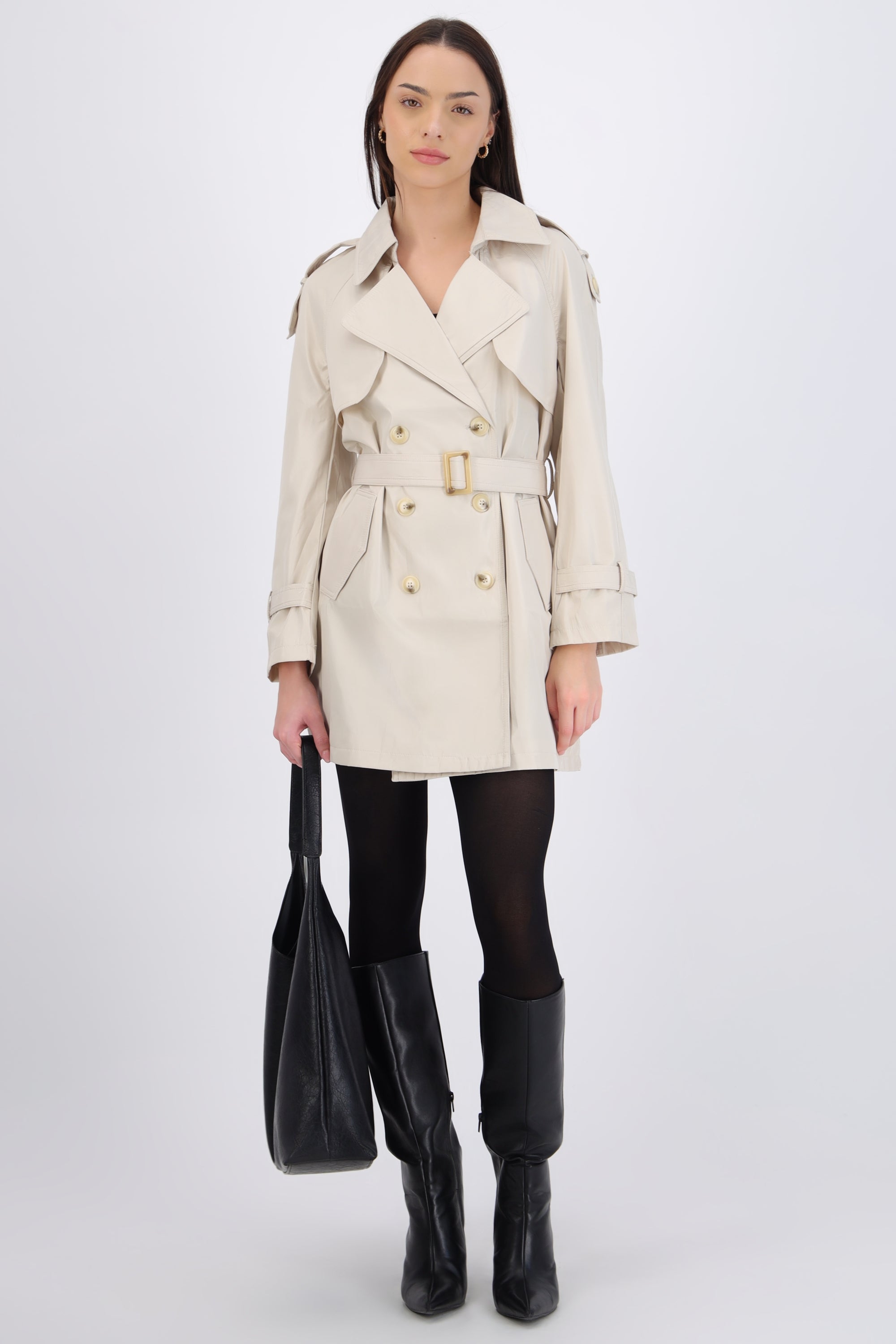 Gabardina 6 botones
