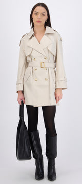 Gabardina 6 botones