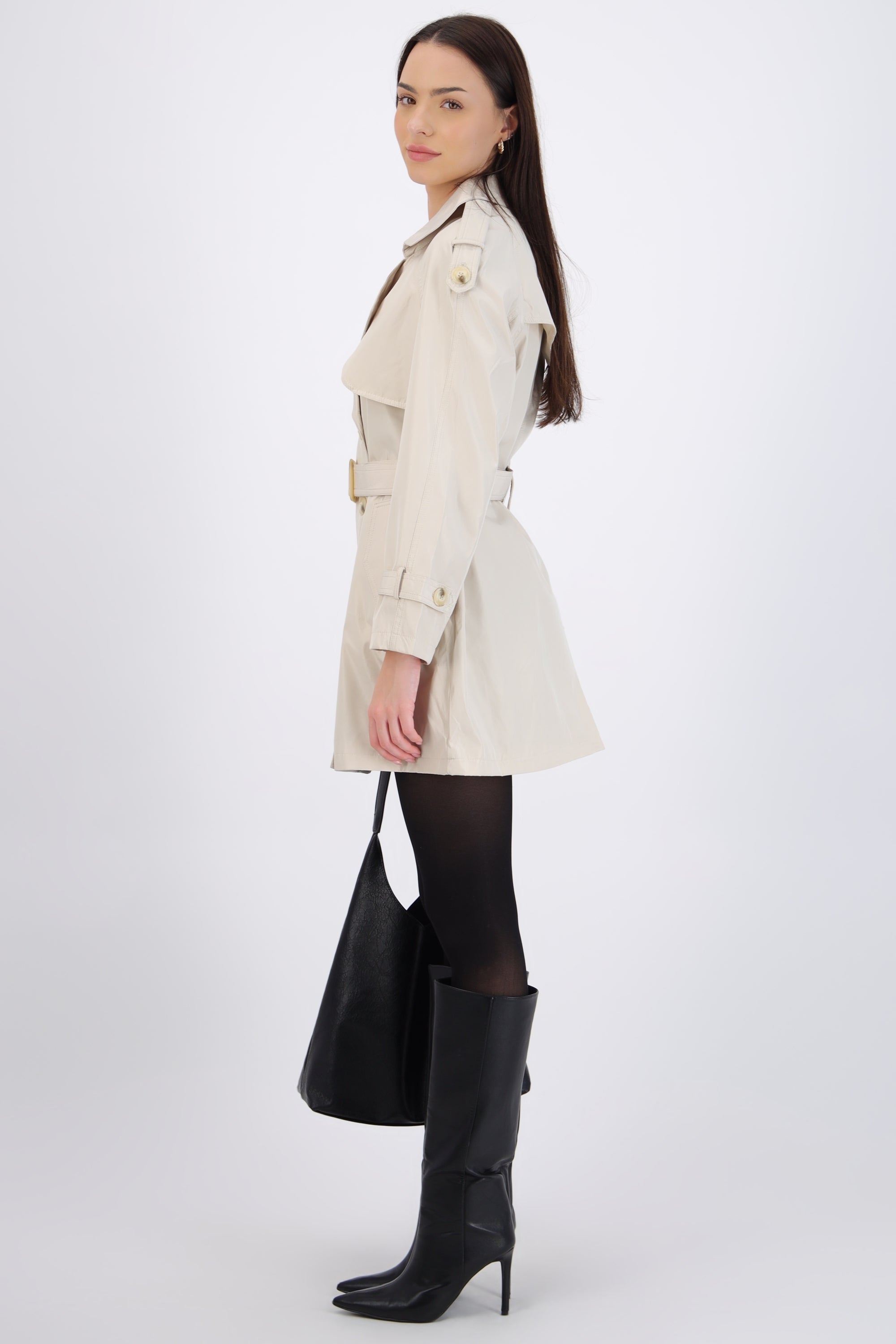Gabardina 6 botones