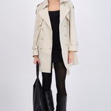 Gabardina 6 botones