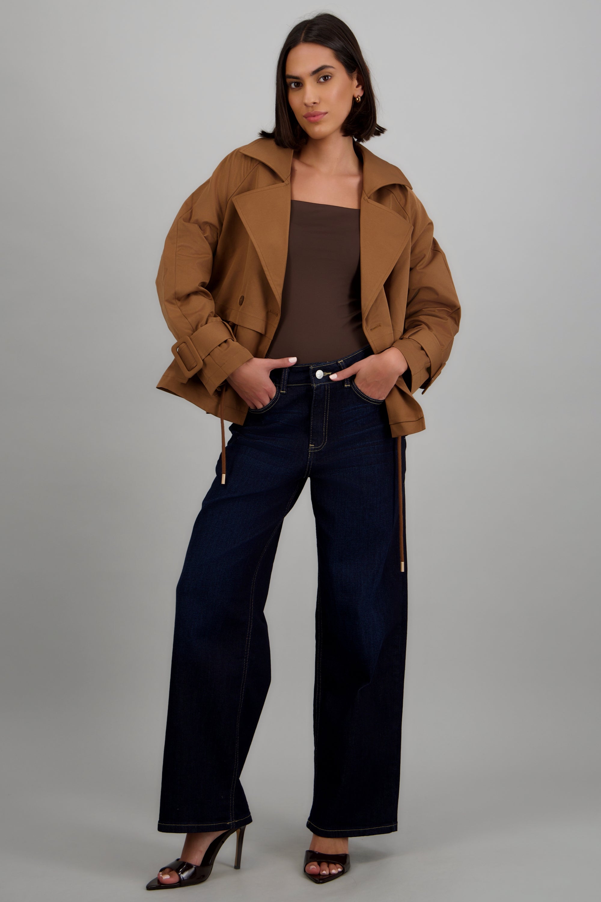 Gabardina ajustable CAFE