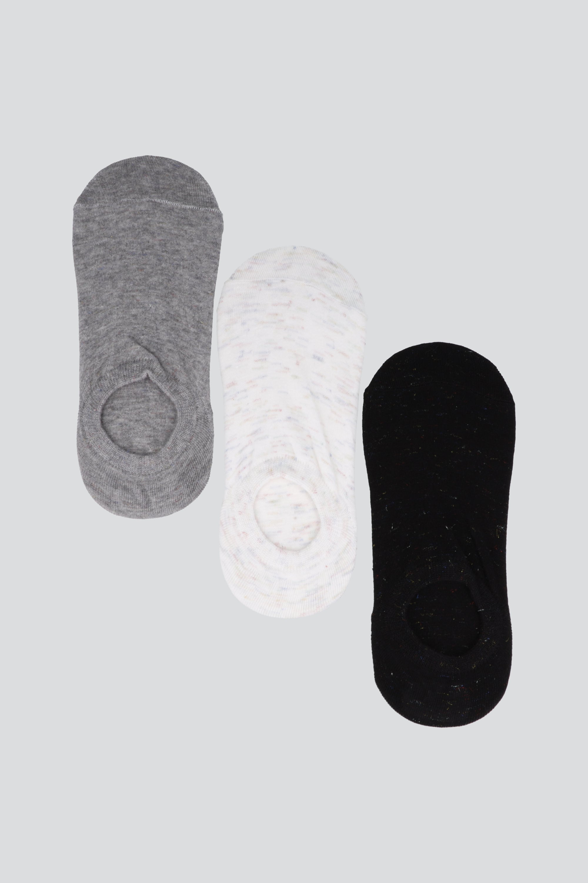 Tripack cubrepie lurex NEGRO COMBO