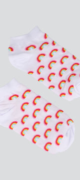 Calcetin arcoiris