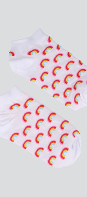 Calcetin arcoiris
