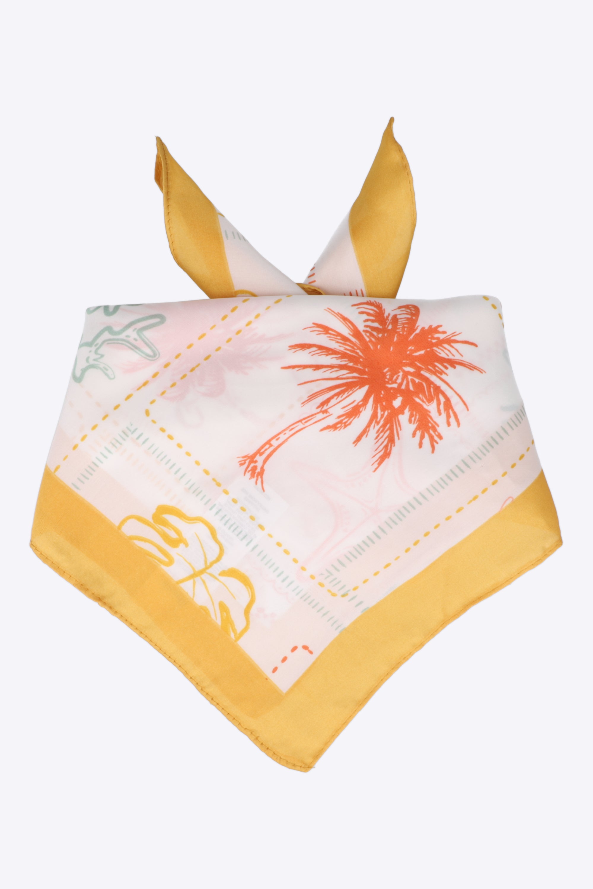 Pañuelo Palmeras Cangrejos