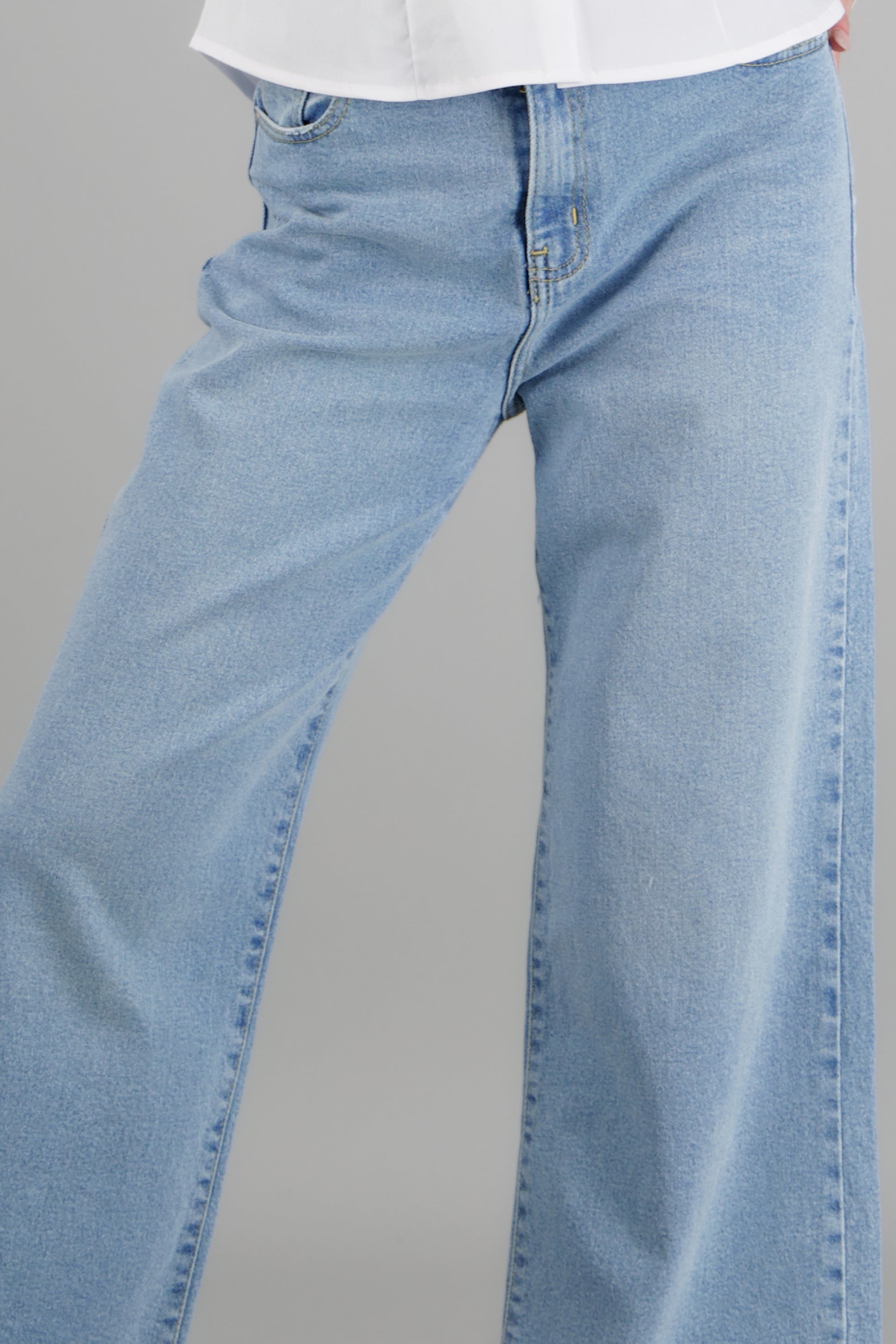 Jeans cropped mid rise