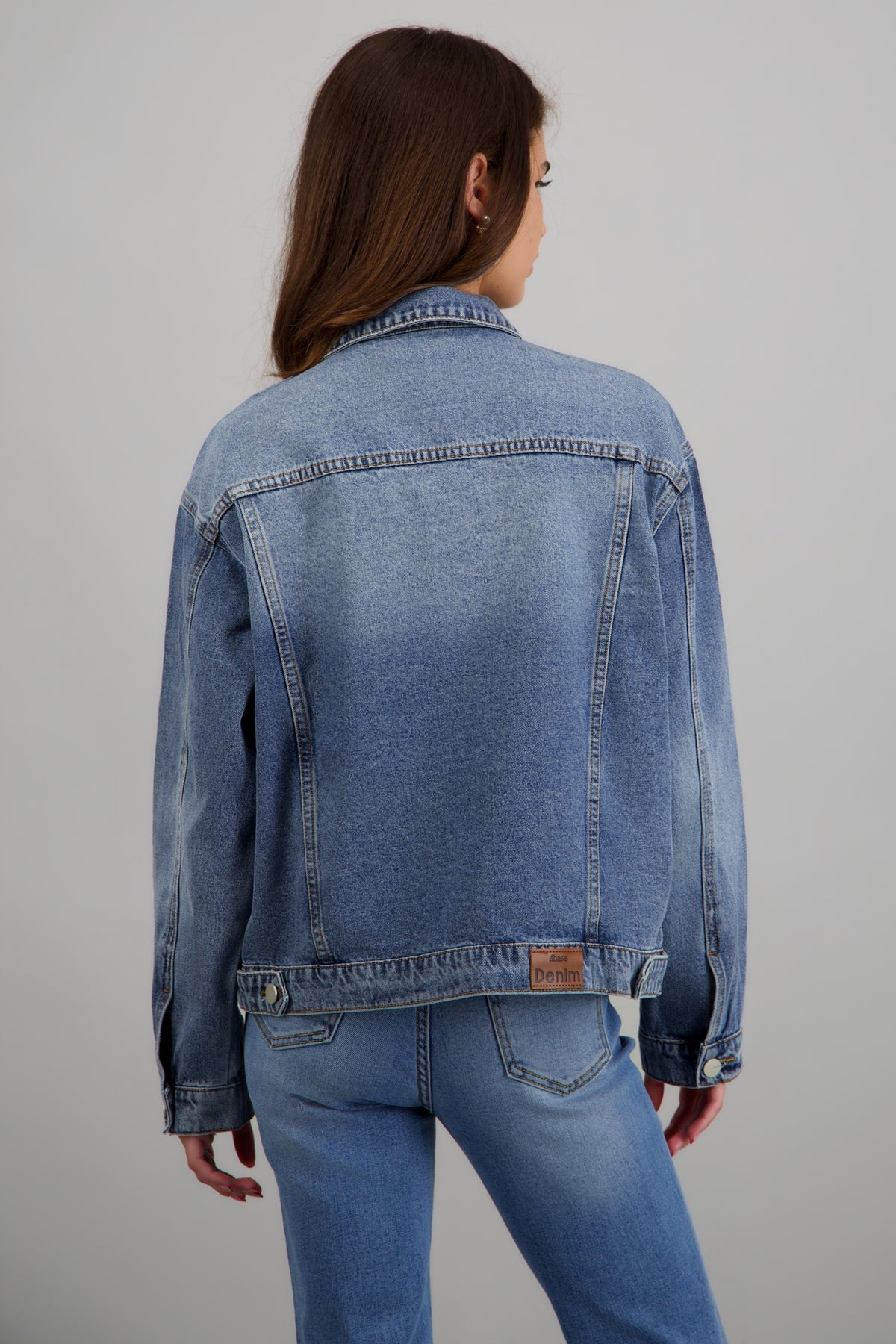 Chamarra denim básica LIGHT WASH