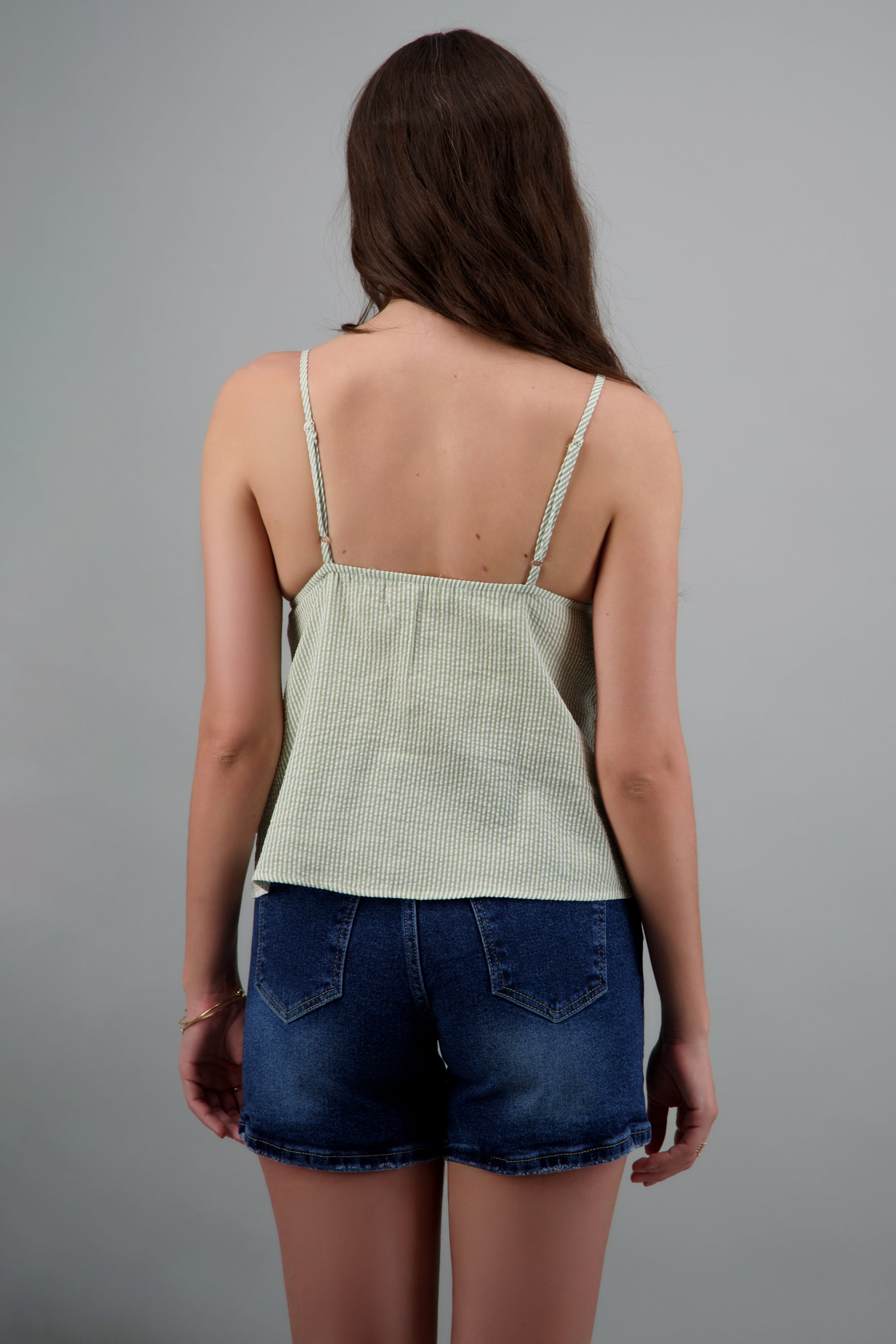 Top tirantes con rayas SAGE