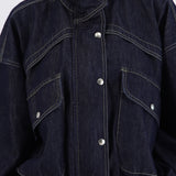 Chamarra bomber oversize