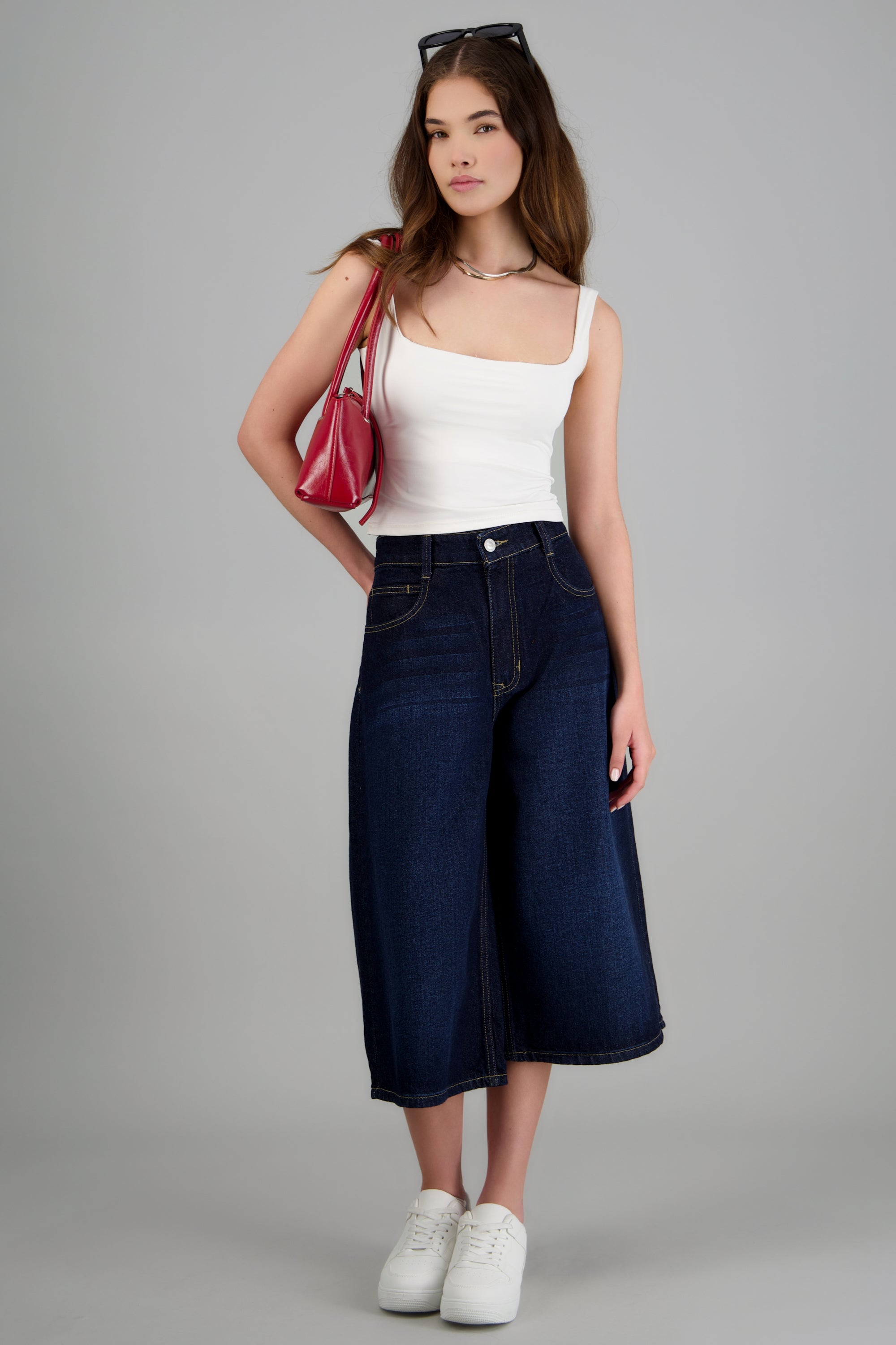 Bermuda denim entintada INDIGO