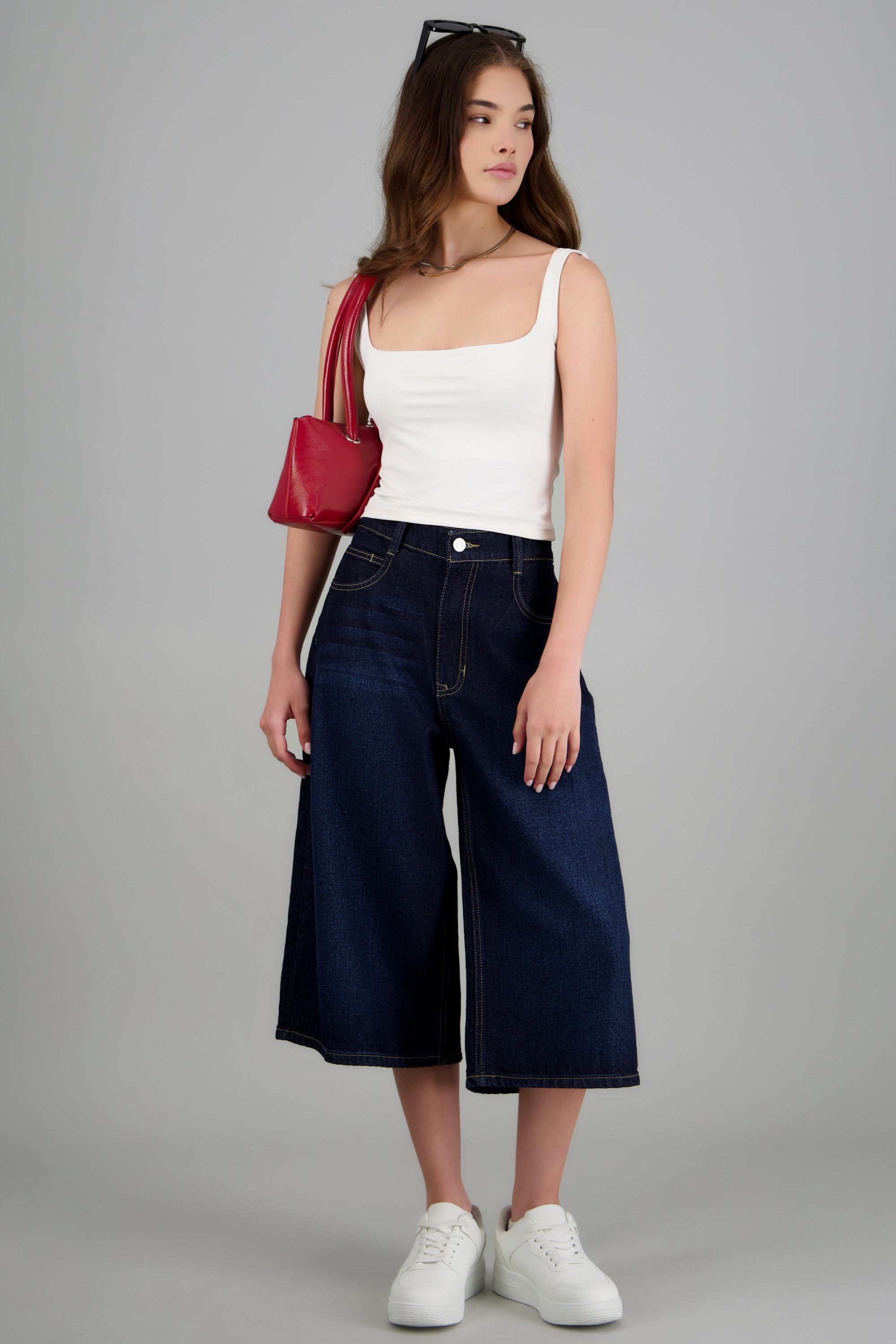 Bermuda denim entintada INDIGO