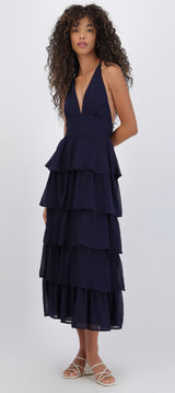 Vestido maxi olanes