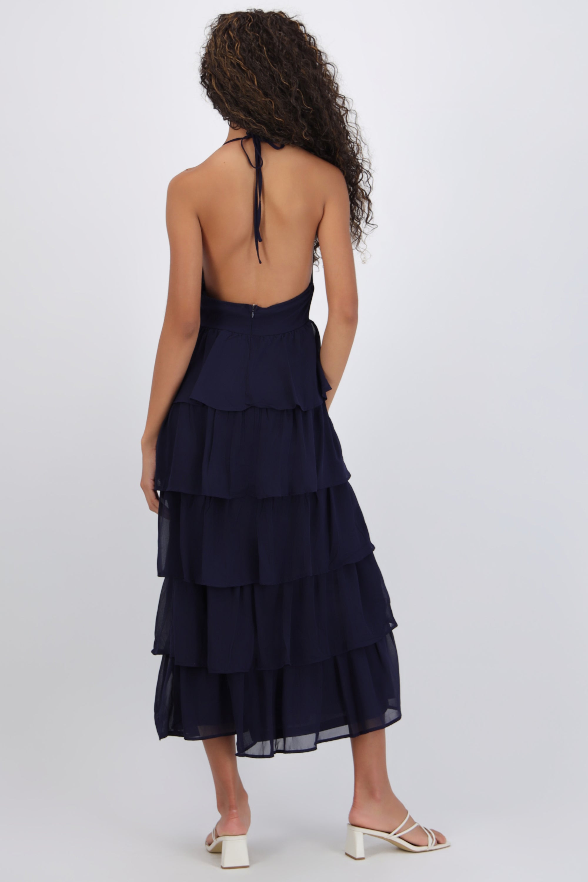 Vestido maxi olanes