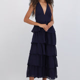 Vestido maxi olanes