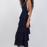 Vestido maxi olanes