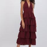 Vestido maxi olanes