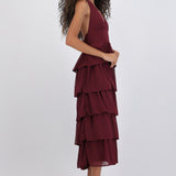 Vestido maxi olanes