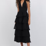 Vestido maxi olanes