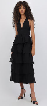 Vestido maxi olanes
