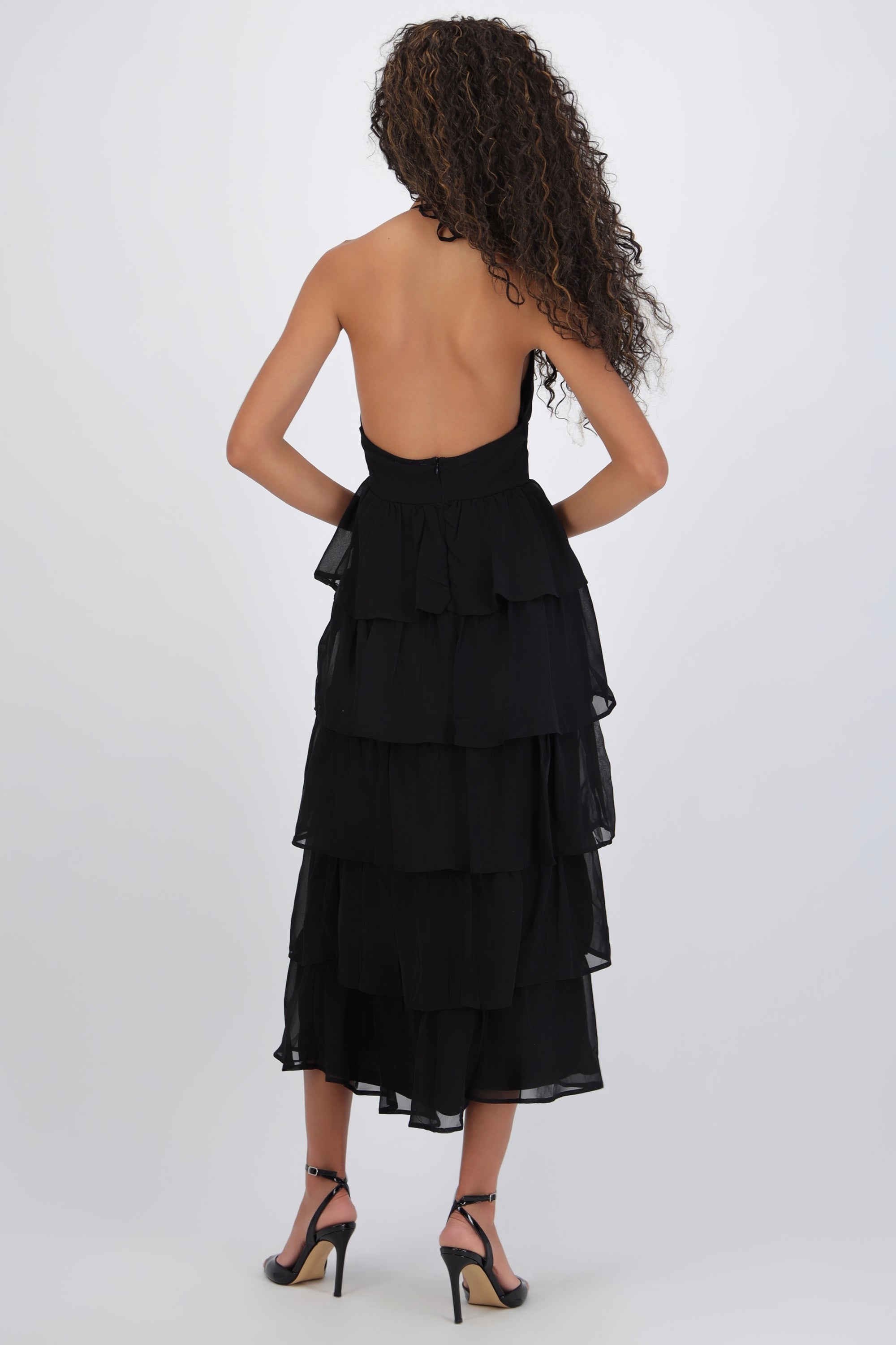 Vestido maxi olanes