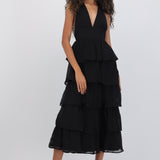Vestido maxi olanes