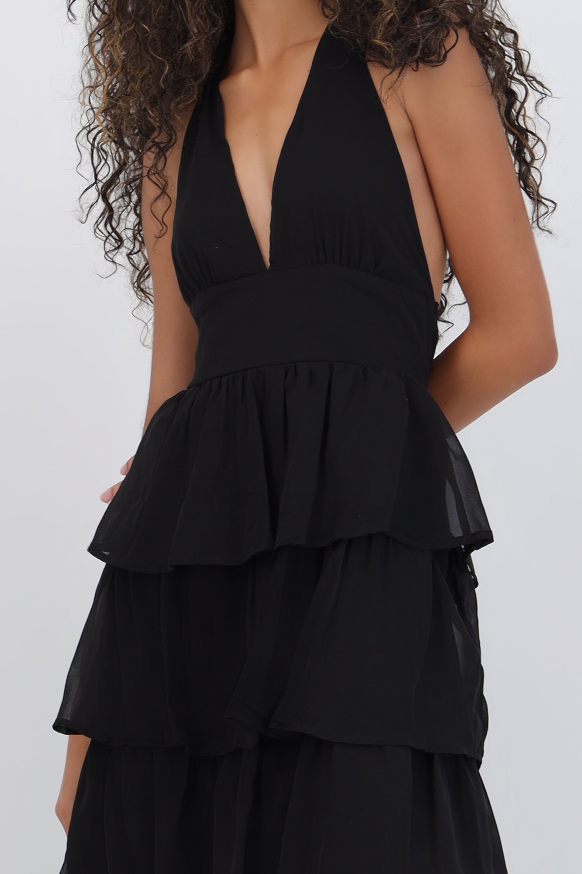 Vestido maxi olanes