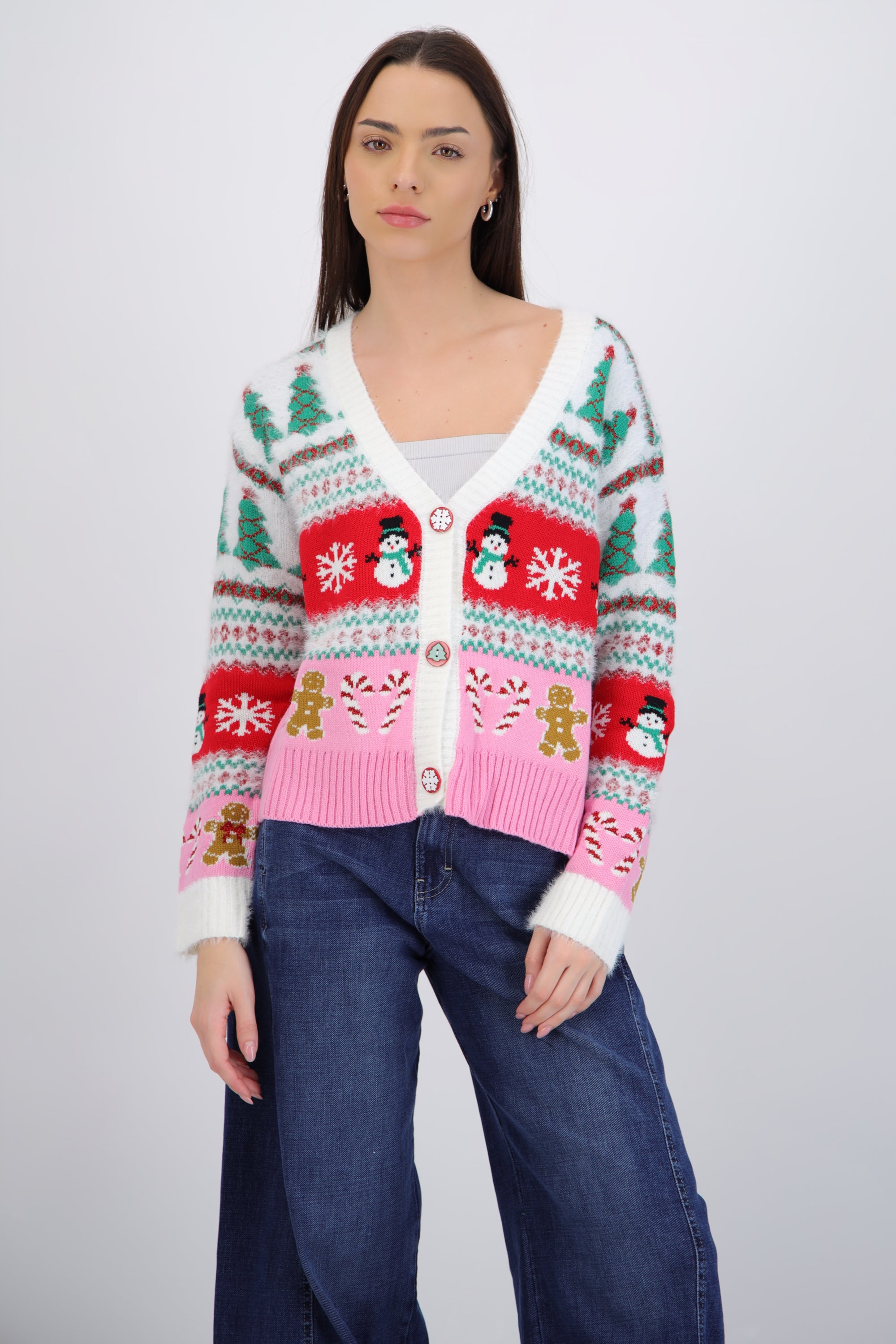 Sueter navidad multicolor
